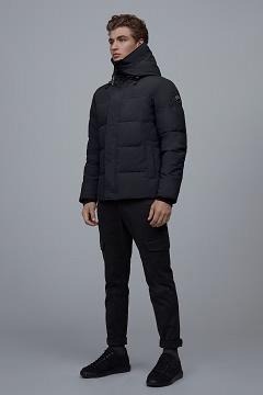 Chamarras Canada Goose Hombre México - MacMillan Abrigos Black Label Azul Marino RI8291640